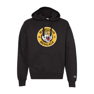 JR. B BLACK CHAMPION HOODY